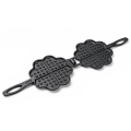 Danish Cast Iron Waffle Iron Cookie Maker